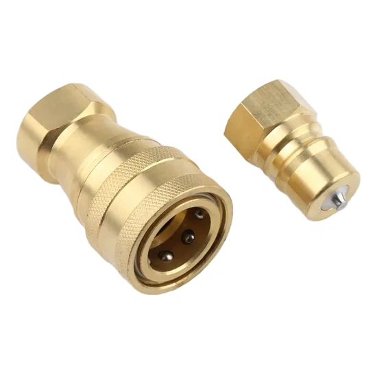 ISO 7241 B Series Hydraulic Quick Couplins(Brass) Kzd Series